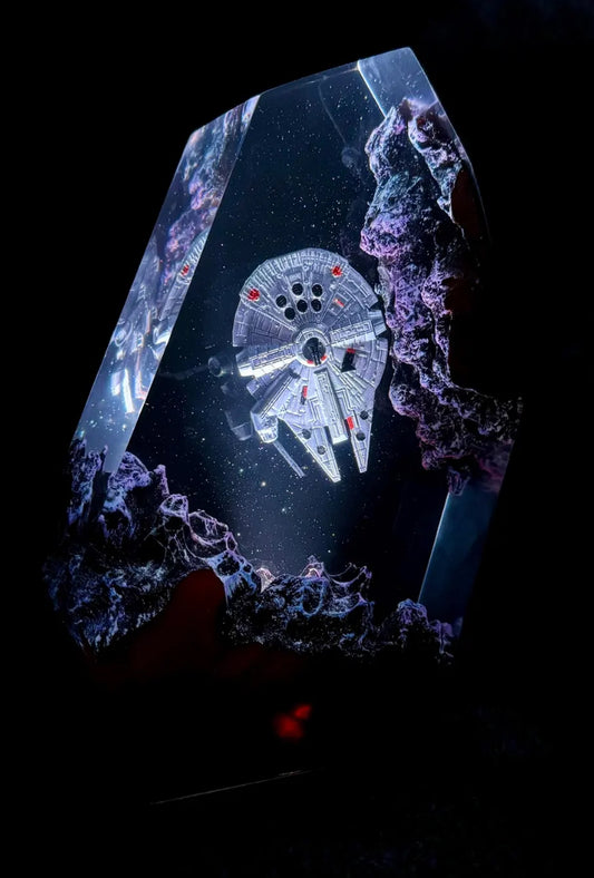 Stellar Smuggler Starcruiser Ambient Lamp  per order