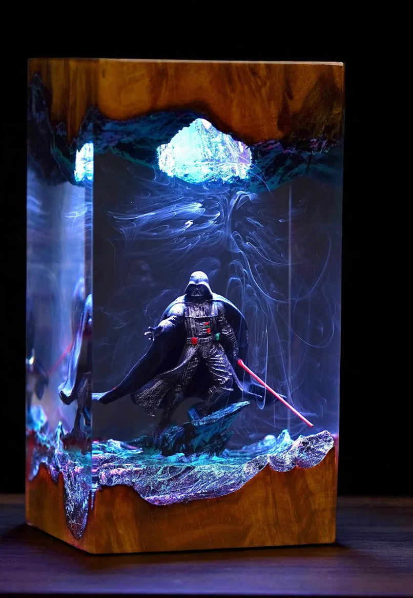 Dark lord resin lamps hat