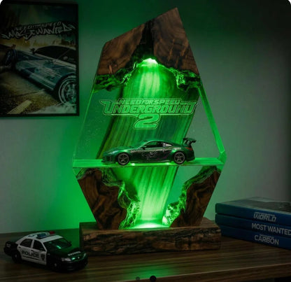 Pre-order Midnight Velocity Resin Lamp